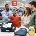 caisse enregistreuse grands détaillants