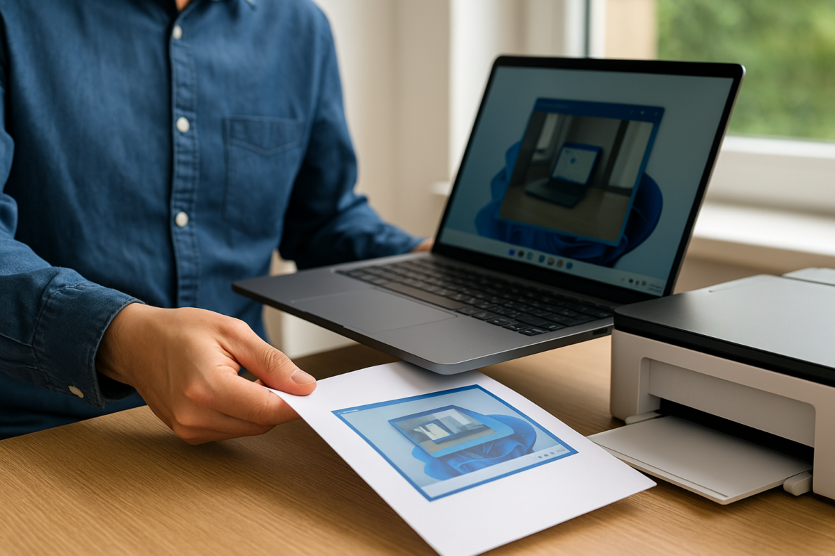 Imprimer écran pc portable