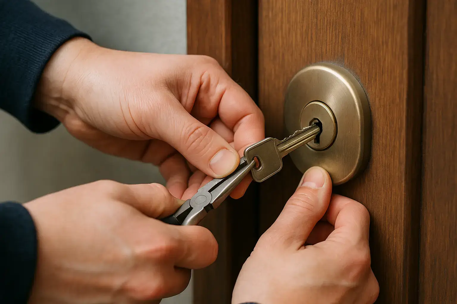 Enlever une clé cassée dans une serrure