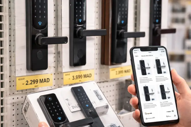 prix d'une serrure intelligente au Maroc