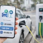 prix de recharge d’une voiture électrique au maroc