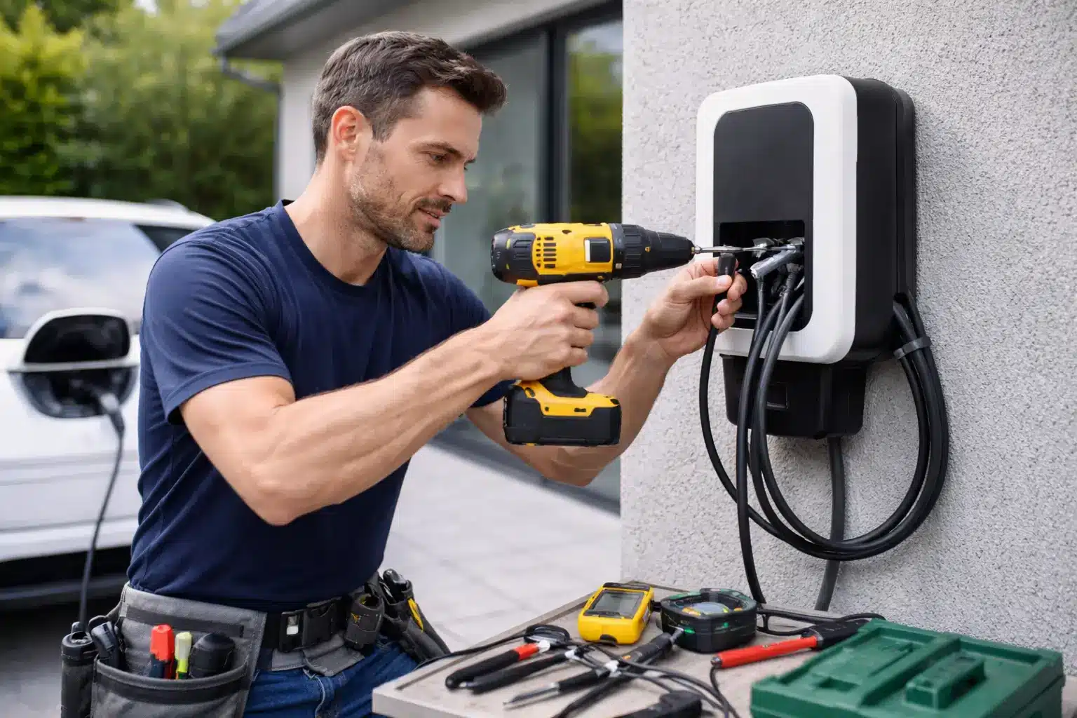 installer une borne de recharge chez soi