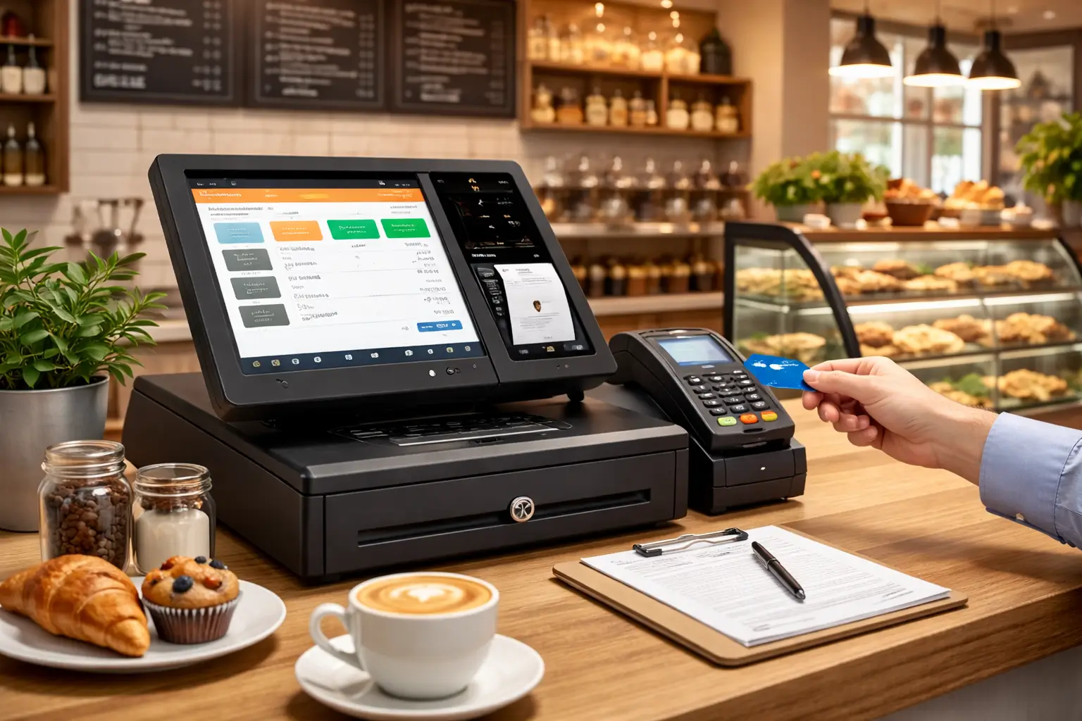 caisse enregistreuse choisir pour un café ou un salon de thé