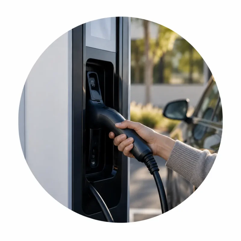 borne de recharge voiture électrique