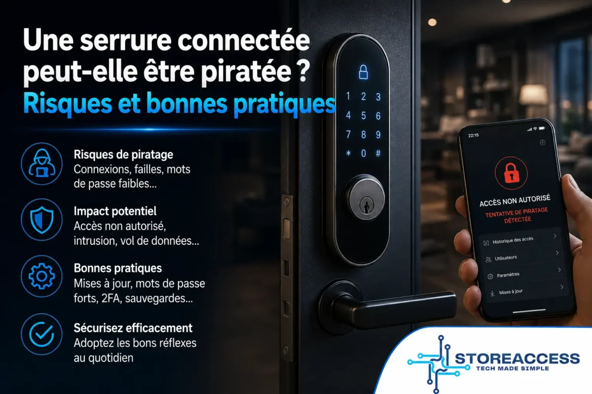 serrure connectée peut-elle être piratée