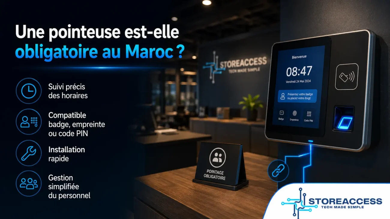 pointeuse est-elle obligatoire au maroc