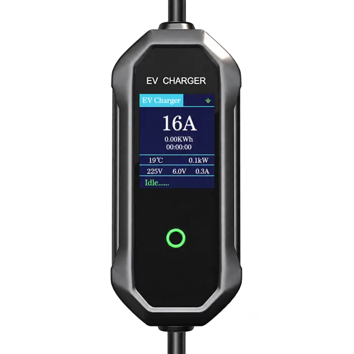 Chargeur portable pour voiture électrique type 2