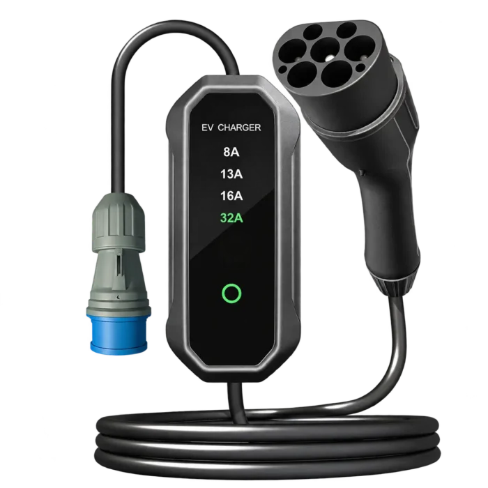 Chargeur portable voiture type 2-7 kw Chargeur portable voiture type 2-7 kw